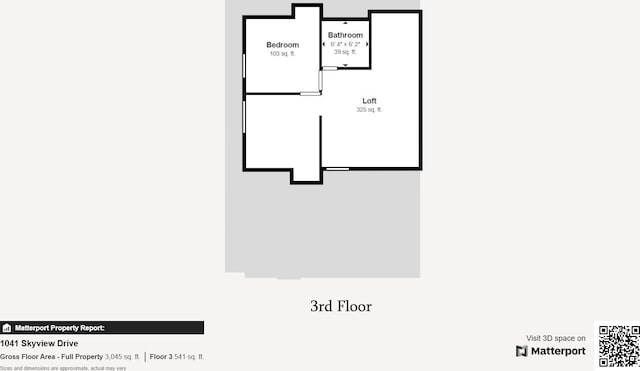1041 Skyview Dr, Branson, MO 65616 - home floor plan