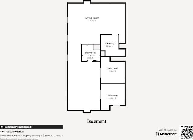 1041 Skyview Dr, Branson, MO 65616 - home floor plan