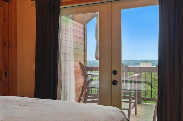 1041 Skyview Dr, Branson, MO 65616 - bedroom featuring multiple windows and access to outside