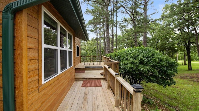 53 County Road 803a, Gainesville, MO 65655 - view of wooden terrace
