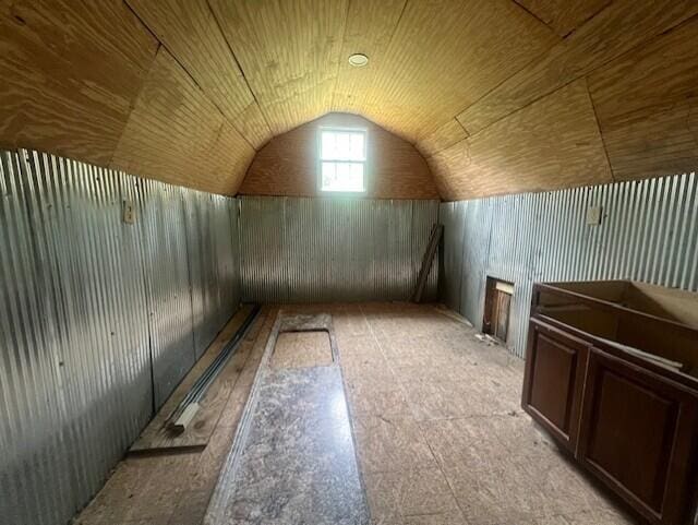 1217 Blair St, Cabool, MO 65689 - additional living space featuring vaulted ceiling