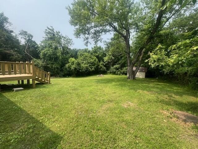 1217 Blair St, Cabool, MO 65689 - view of grassy yard