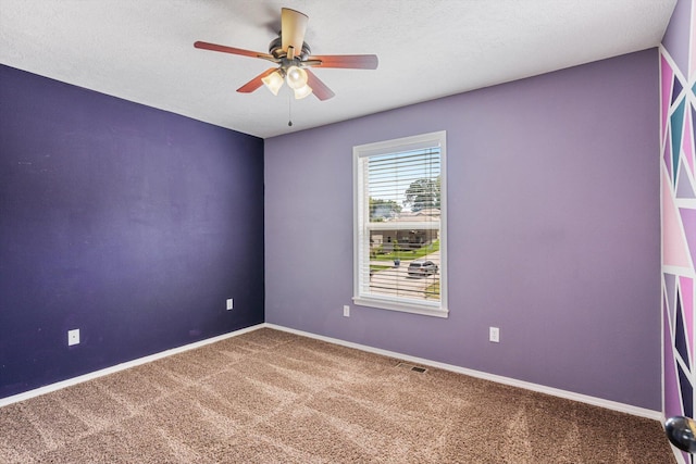 1311 Nitro Dr, Ozark, MO 65721 - carpeted spare room with a ceiling fan and baseboards