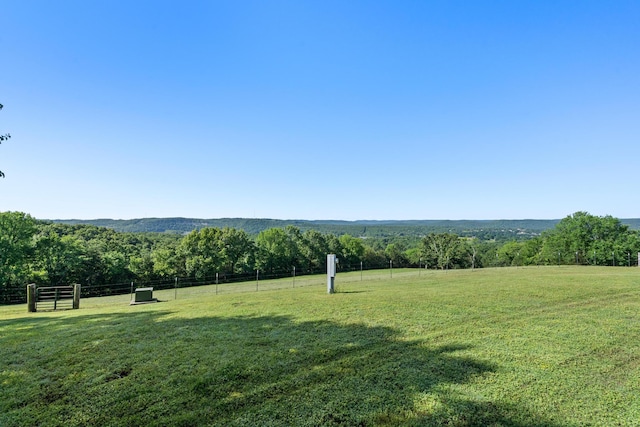 323 Shadrack Rd, Cape Fair, MO 65624 - view of yard with a view of countryside and a view of trees
