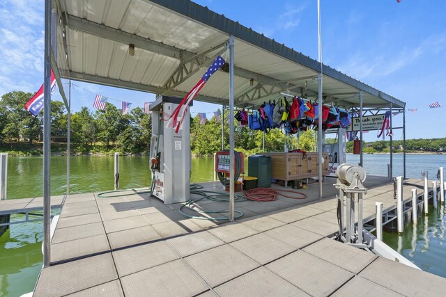 323 Shadrack Rd, Cape Fair, MO 65624 - dock featuring a water view