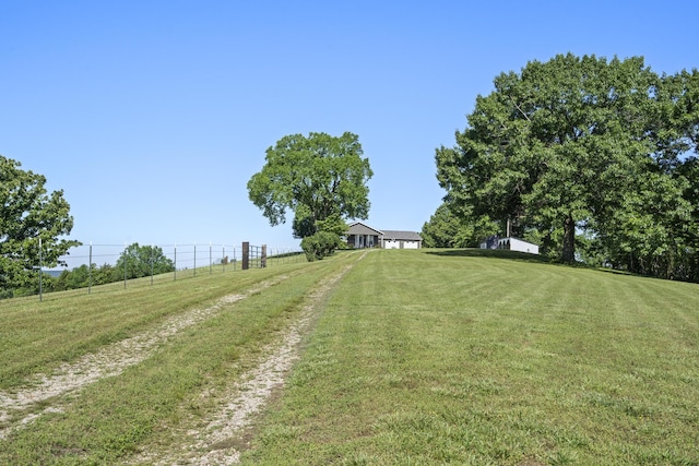 323 Shadrack Rd, Cape Fair, MO 65624 - view of yard featuring a view of countryside