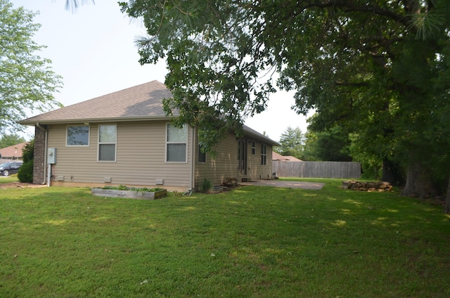 532 Holiday St, Highlandville, MO 65669 - view of home's exterior with a shingled roof