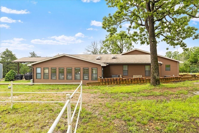 3837 Lazy Acres Rd, Protem, MO 65733 - back of house
