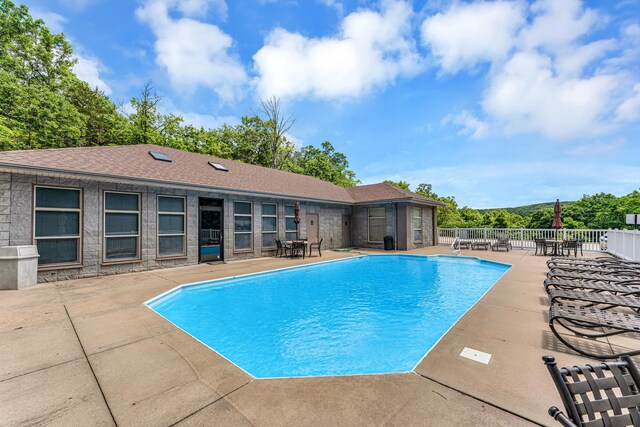 315 Rock Ridge Rd, Branson West, MO 65737 - view of swimming pool with a patio area