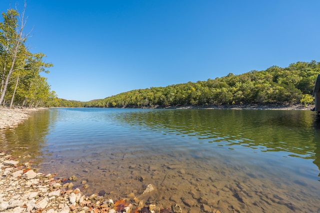 315 Rock Ridge Rd, Branson West, MO 65737 - water view featuring a forest