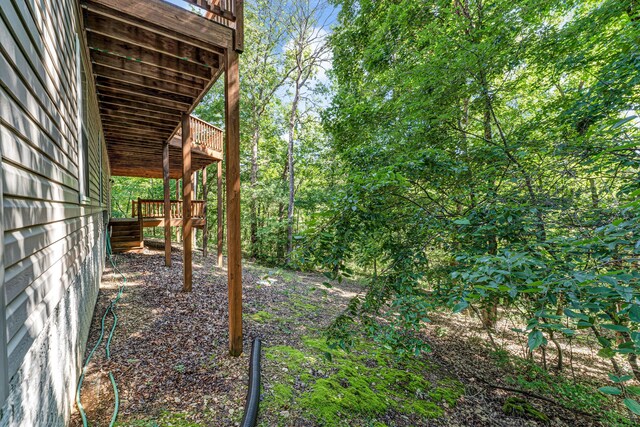 315 Rock Ridge Rd, Branson West, MO 65737 - view of yard with a deck