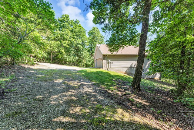 315 Rock Ridge Rd, Branson West, MO 65737 - view of yard with driveway