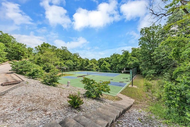 315 Rock Ridge Rd, Branson West, MO 65737 - view of tennis court