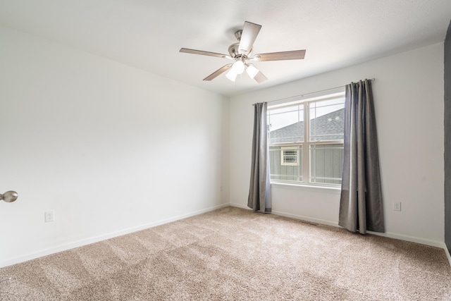 343 Cedar Glade Dr, Branson West, MO 65737 - carpeted spare room featuring a ceiling fan and baseboards