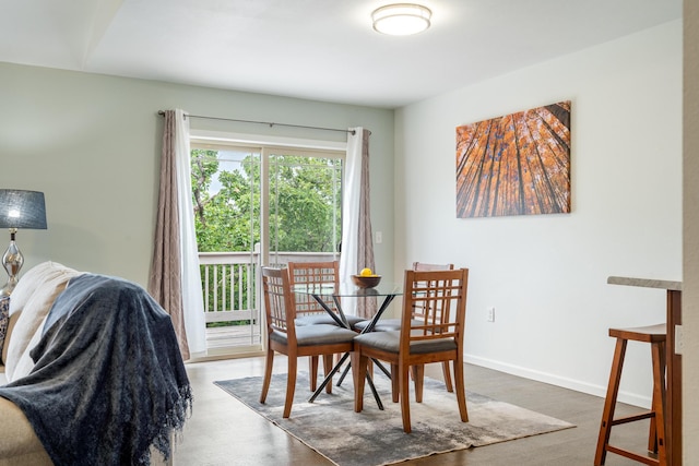 343 Cedar Glade Dr, Branson West, MO 65737 - dining area featuring baseboards