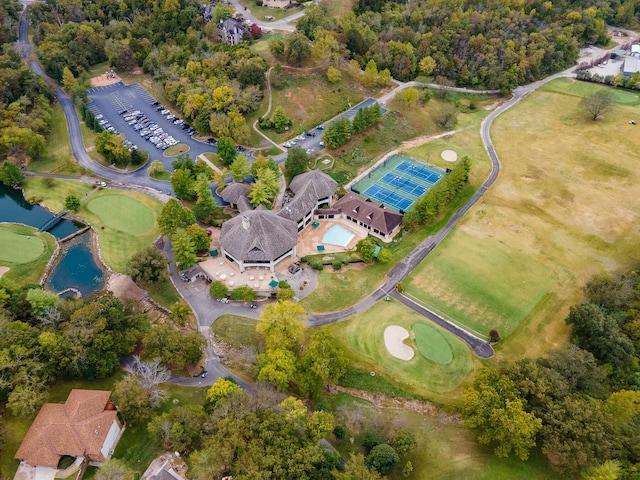 343 Cedar Glade Dr, Branson West, MO 65737 - aerial view of property's location featuring a large body of water