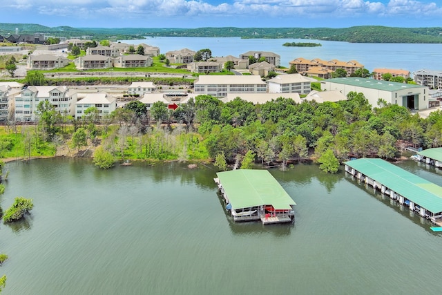 235 Lower Emerald Bay Cir Unit C-6, Hollister, MO 65672 - drone / aerial view of a nearby body of water