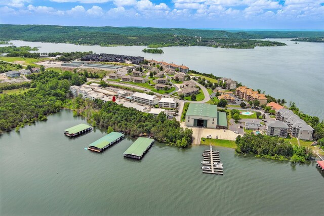 235 Lower Emerald Bay Cir Unit C-6, Hollister, MO 65672 - bird's eye view of a nearby body of water