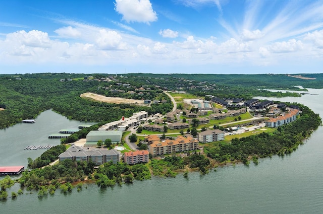 235 Lower Emerald Bay Cir Unit C-6, Hollister, MO 65672 - aerial view of a large body of water
