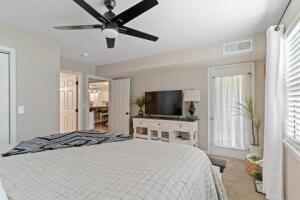 151 Highland Dr Unit 3, Branson, MO 65616 - bedroom with ceiling fan