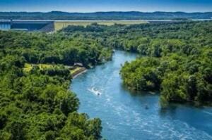151 Highland Dr Unit 3, Branson, MO 65616 - aerial view of a large body of water