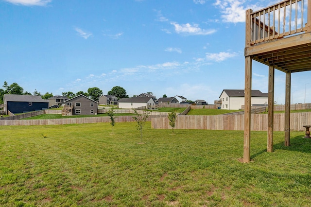 1132 E Lakota St, Nixa, MO 65714 - view of yard featuring a residential view and a deck