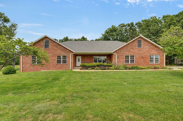 5473 N State Highway 125, Strafford, MO 65757 - view of front of property with brick siding and a front yard