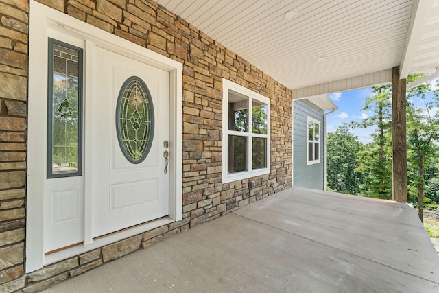 680 Highpoints Rdg, Branson, MO 65616 - entrance to property featuring stone siding and covered porch