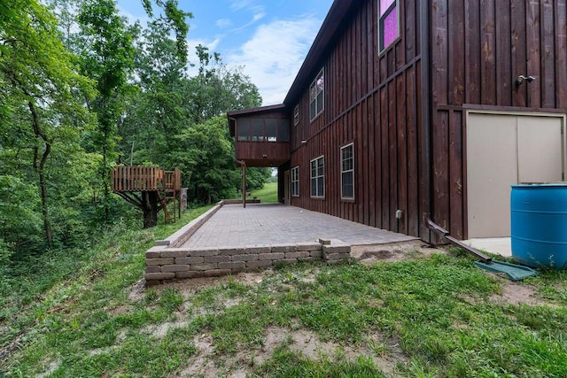 6 Glory Ln, Blue Eye, MO 65611 - view of yard with a patio area and a wooden deck
