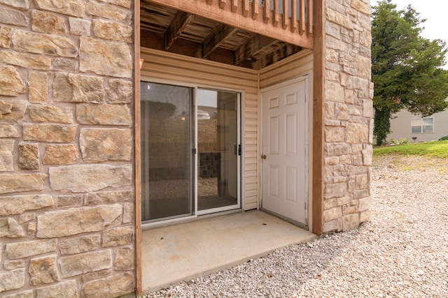 118 Vixen Cir Unit D, Branson, MO 65616 - view of exterior entry with stone siding