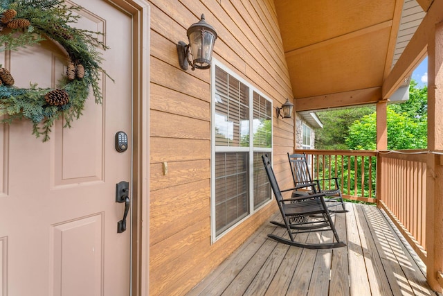 41 Stepping Stone Way Unit 55, Branson West, MO 65737 - view of wooden porch