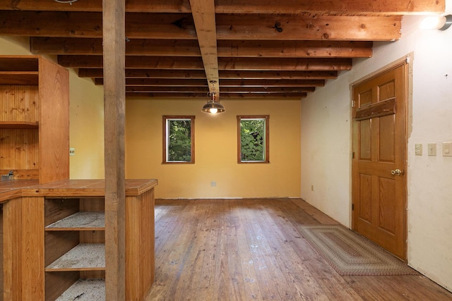 12234 Co Rd Unit 76-269, Ava, MO 65608 - below grade area with hardwood / wood-style floors