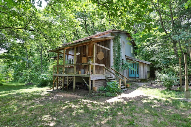12234 Co Rd Unit 76-269, Ava, MO 65608 - view of outbuilding with stairs