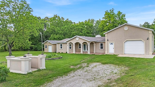 875-883 State Route T, West Plains, MO 65775 - single story home featuring a front yard and stucco siding