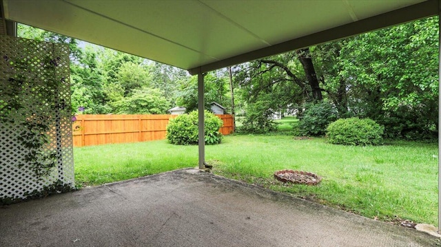 619 E Mcgee St Lot 15, Springfield, MO 65807 - view of yard with a patio