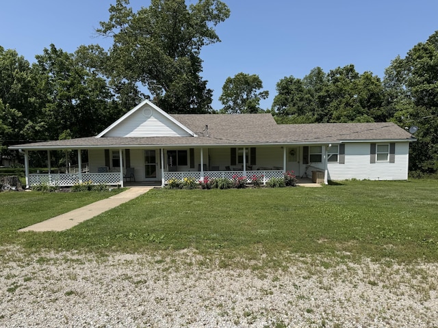 10623 State Highway O, Ava, MO 65608 - view of front of property featuring a porch and a front yard