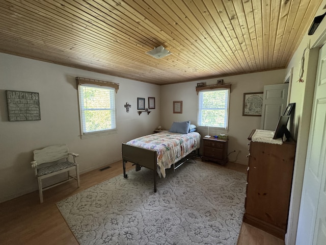 10623 State Highway O, Ava, MO 65608 - bedroom with multiple windows, wooden ceiling, and light wood-type flooring