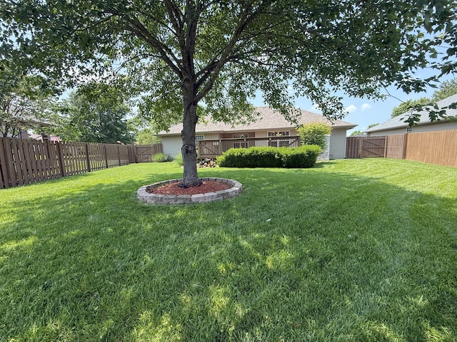 780 S Timber Ridge Dr, Nixa, MO 65714 - view of yard featuring a deck