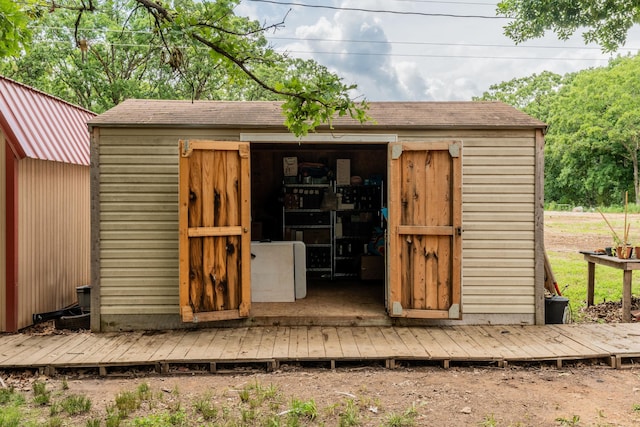 1501 NE 775th Rd, Osceola, MO 64776 - view of shed