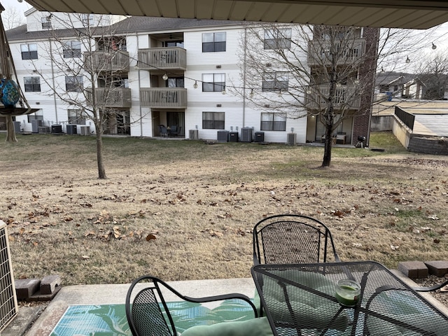 132 Highland Dr Unit 2, Branson, MO 65616 - view of yard with central AC unit and a patio area