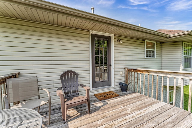 1108 E Robin St, Ozark, MO 65721 - view of deck