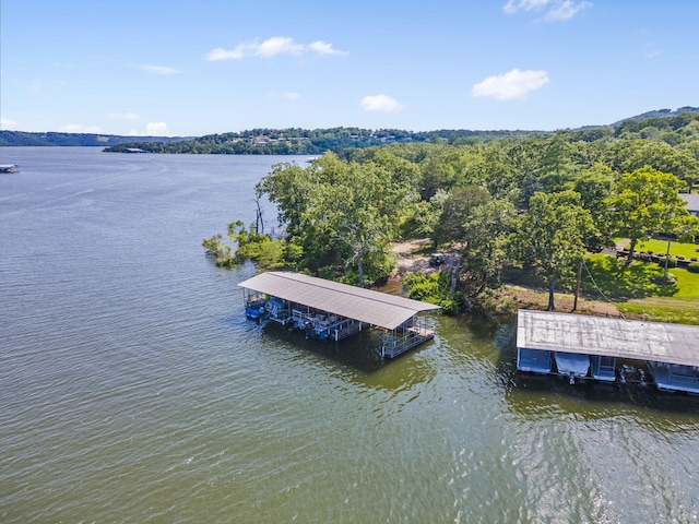 6 Cedar Ln, Kimberling City, MO 65686 - bird's eye view of a large body of water