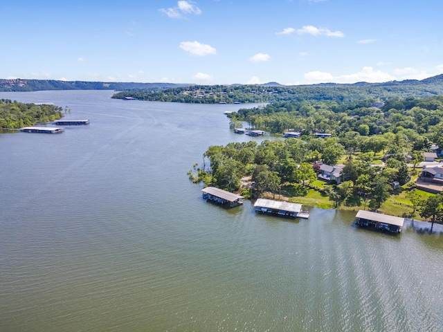6 Cedar Ln, Kimberling City, MO 65686 - aerial view of a nearby body of water