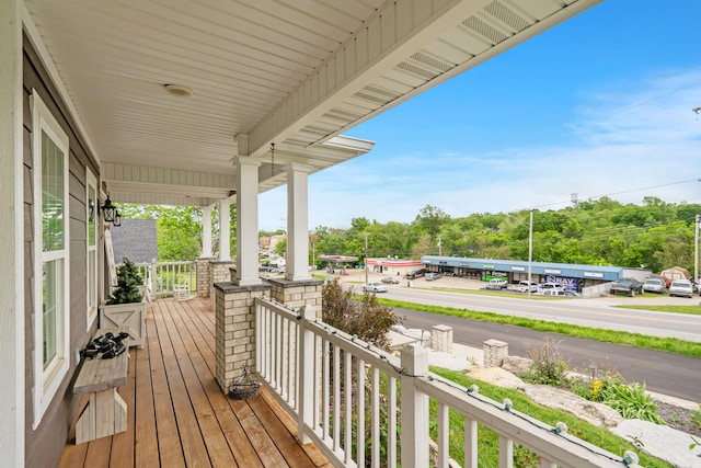 403 S 3rd St, Ozark, MO 65721 - view of wooden porch