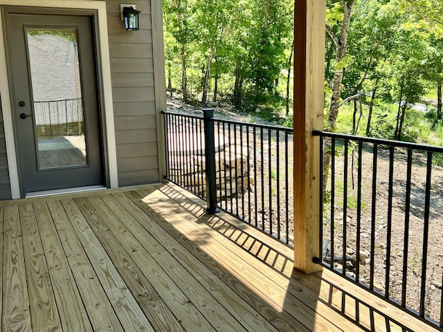 409 Silverwood Cir, Branson West, MO 65737 - view of wooden deck