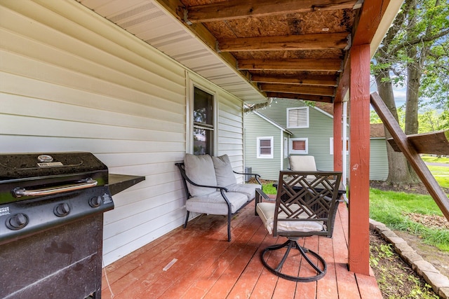 1103 4th St, Monett, MO 65708 - view of deck