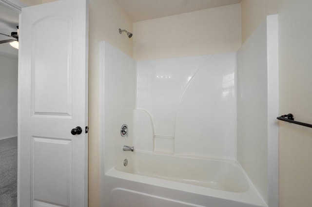 612-614 E Daniels St, Ozark, MO 65721 - bathroom featuring  shower combination and a ceiling fan