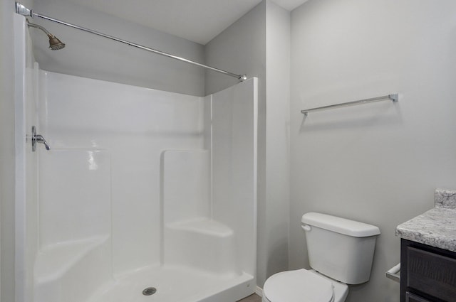 1366 S Olde Savannah Ave, Republic, MO 65738 - full bathroom with vanity, toilet, and a shower