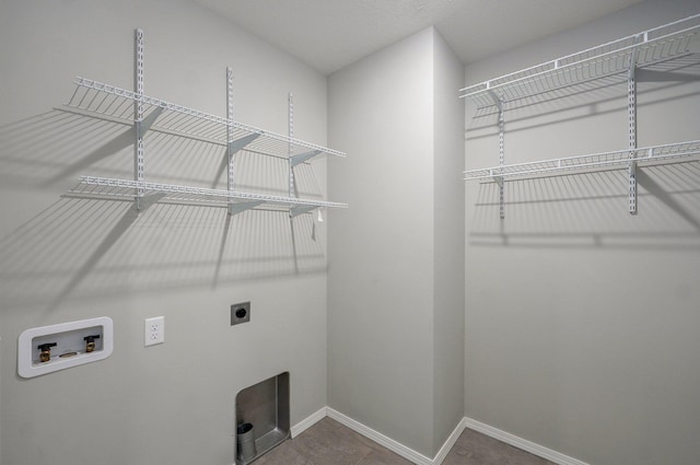1366 S Olde Savannah Ave, Republic, MO 65738 - washroom with hookup for an electric dryer, washer hookup, and baseboards