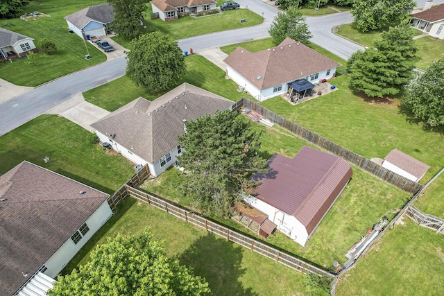 802 S Sunmeadow Dr, Strafford, MO 65757 - aerial perspective of suburban area